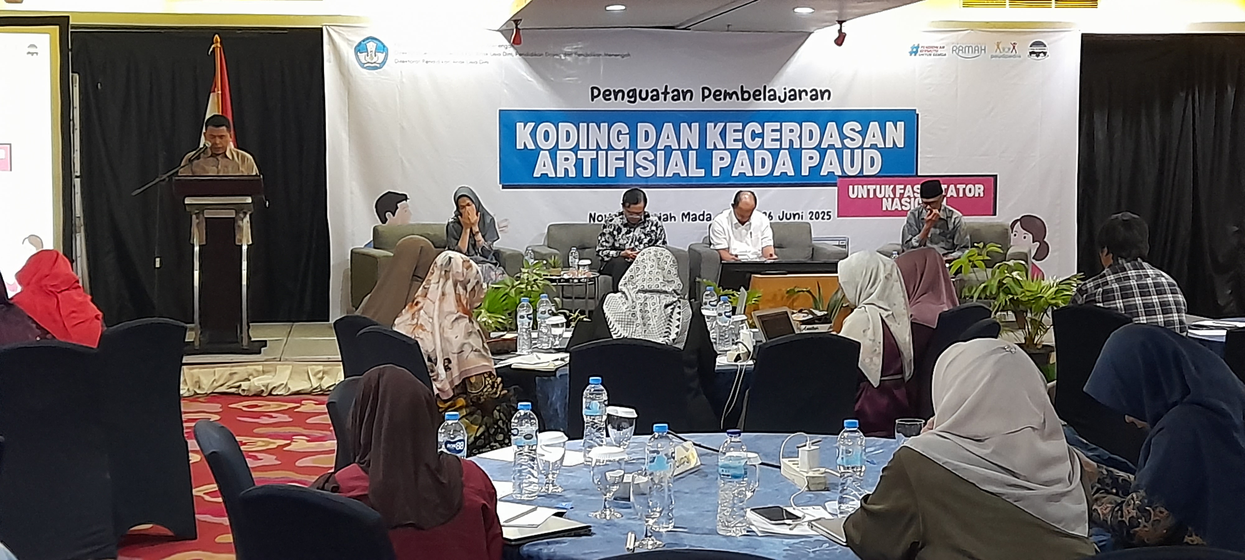 Kemendikdasmen Lakukan Penguatan Pembelajaran Koding dan Kecerdasan Artifisial untuk Fasilitator Nasional